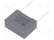 Capacitor: polypropylene; X2; R46 310V; 0.68uF; 26.5x20x11mm; THT KEMET