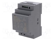 Power supply: switched-mode; for DIN rail; 60W; 24VDC; 2.5A; OUT: 1 ESPE
