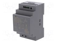 Power supply: switching; for DIN rail; 60W; 24VDC; 2.5A; OUT: 1 ESPE