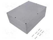 Enclosure: multipurpose; X: 230mm; Y: 300mm; Z: 111mm; ABS; IP68 GAINTA