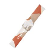 Strap Moro for Samsung Galaxy Watch 45 / 46 / 47 mm silicone bracelet watch band - pattern 5, Hurtel