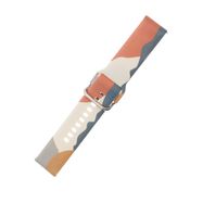 Strap Moro for Samsung Galaxy Watch 45 / 46 / 47 mm silicone bracelet watch band - pattern 15, Hurtel