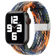 Braided Fabric Strap Bracelet Strap Fabric Band for Apple Watch 38 / 40 / 41 mm - Multicolor, Hurtel