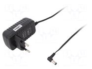 Power supply: switching; mains,plug-in; 5VDC; 2A; 10W; Out: 5,5/2,1 CELLEVIA POWER