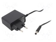 Power supply: switching; mains,plug-in; 12VDC; 1.33A; 15W; 84.5% ESPE