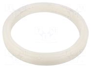 Pneumatic tubing; max.9bar; L: 25m; polyetylene; Economy; white PNEUMAT