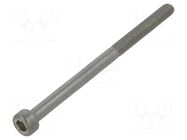 Screw; M3x45; 0.5; Head: cheese head; hex key; HEX 2.5mm; DIN 912 KRAFTBERG