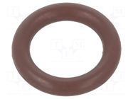 O-ring gasket; FPM; Thk: 1.5mm; Øint: 6mm; brown; -20÷200°C ORING USZCZELNIENIA TECHNICZNE