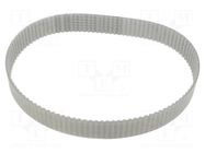 Timing belt; AT5; W: 25mm; H: 2.7mm; Lw: 545mm; Tooth height: 1.2mm OPTIBELT