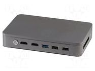 Industrial computer; 12÷24VDC; for DIN rail mounting,VESA AAEON