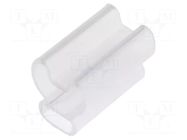 Markers; 4÷6.5mm; polyetylene; transparent; -40÷80°C; leaded WEIDMÜLLER