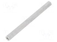 Screwed spacer sleeve; 100mm; Int.thread: M5; hexagonal DREMEC