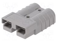 Connector: DC supply; plug; hermaphrodite; SB® 50; for cable; grey ANDERSON POWER PRODUCTS