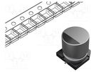 Capacitor: electrolytic; SMD; 10uF; 25VDC; Ø5x5.4mm; ±20%; 1000h PANASONIC