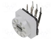 Encoding switch; DEC/BCD; Pos: 10; THT; Rcont max: 80mΩ; PT65 PTR HARTMANN