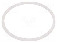 Gasket; polyetylene; Thk: 2mm; Øint: 63mm; Øout: 73.8mm; M63 OBO BETTERMANN