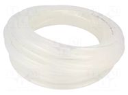 Pneumatic tubing; max.17bar; L: 25m; polyamide 6; Economy; white PNEUMAT