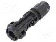 Connector: solar; plug; male; SOLARLOK; IP68; for cable; crimped TE Connectivity