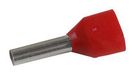 TERMINAL, TWIN WIRE, 16AWG, RED