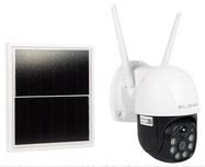 Wireless 4G LTE camera with SIM card slot and solar cell set, 2MP, PTZ