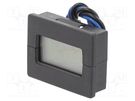 Counter: electronical; LCD; pulses; 999999; IP40; IN 1: contact TRUMETER