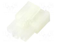 Connector: wire-wire/PCB; plug; female; PIN: 3; N42W; 600V; 4.2mm HSM