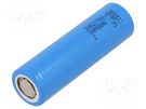 Re-battery: Li-Ion; 21700; 3.6V; 5000mAh; Ø21.2x70.8mm; 10A SAMSUNG SDI