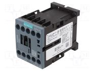 Contactor: 4-pole; NO x4; 230VAC; 9A; 3RT23; screw terminals; 690V SIEMENS