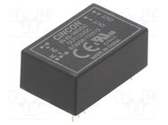 Converter: DC/DC; 10W; Uin: 43÷160V; Uout: 12VDC; Iout: 835mA; 240kHz CINCON