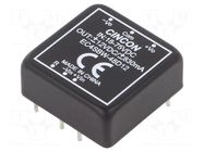 Converter: DC/DC; 20W; Uin: 18÷75VDC; Uout: 12VDC; Uout2: -12VDC CINCON