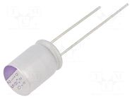 Capacitor: polymer; 180uF; 25VDC; THT; ±20%; Ø8x12mm; OS-CON SEPF PANASONIC