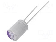 Capacitor: polymer; 270uF; 16VDC; THT; ±20%; Ø8x12mm; OS-CON SEPC PANASONIC