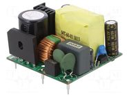 Converter: AC/DC; 60W; Uin: 90÷264VAC,120÷370VDC; Uout: 15VDC; 88% CINCON