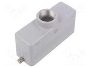 Enclosure for connectors: HDC; size 104.27; for cable; for latch ILME
