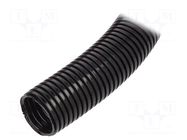 Protective tube; Size: 29; polyamide; black; Polyamide-Conduit HUMMEL