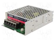 Power supply: switched-mode; for building in,modular; 75W; 15VDC TRACO POWER