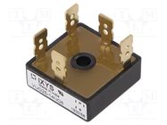 Bridge rectifier: three-phase; Urmax: 1.4kV; If: 20A; Ifsm: 380A IXYS