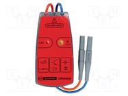 Tester: wire continuity; VAC: 50÷600V; VDC: 50÷600V; 0Ω÷500kΩ BEHA-AMPROBE