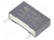 Capacitor: polypropylene; X2; R46 310V; 0.033uF; 18x11x5mm; THT KEMET