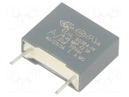 Capacitor: polypropylene; X2; R46 310V; 0.01uF; 630VDC; 310VAC KEMET