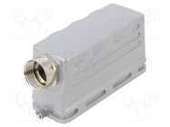 Enclosure: for HDC connectors; C146,heavy|mate; size E24; angled AMPHENOL