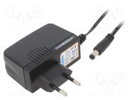 Power supply: switched-mode; mains,plug; 5VDC; 2A; 10W; Plug: EU AIMTEC