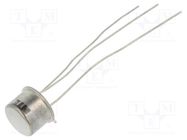 Transistor: NPN; bipolar; germanium; 25V; 300mA; 150mW; TO5 NTE Electronics