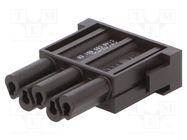 Connector: HDC; module; female; C146,heavy|mate M; PIN: 5; 1kV AMPHENOL