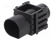 Connector: HDC; module; male; 1kV; PIN: 1; w/o contacts; 10mm AMPHENOL