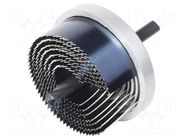 Hole saw; Ø: 8mm; Ø: 25mm,32mm,38mm,45mm,50mm,56mm,62mm WOLFCRAFT