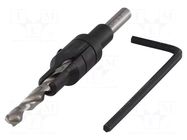 Screw starter; Ø: 4.5mm; Ø: 4.5÷11mm; wood,plastic,chipboard WOLFCRAFT