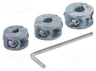 Drilling depth stops; 3pcs; 6mm,8mm,10mm WOLFCRAFT