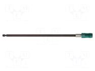 Holder; 1/4"; Overall len: 250mm; Mounting: 1/4" (C6,3mm) WOLFCRAFT