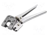 Pliers; for joining steel profiles; 270mm WOLFCRAFT